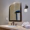 Designers Fountain Taylor 5.25in 1-Light Satin Bronze Industrial Indoor Vanity with Clear Glass Shade 69501-SB - alternate 2